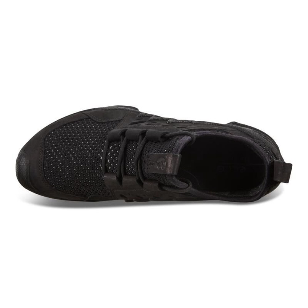 Womens Hiking Shoes - ECCO Biom Aex Low Gtx - Black - 4837YKLFG